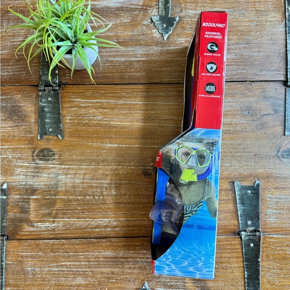 Youth Mask & Snorkel Set by Dolfino - Picture 4 of 6